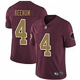 Nike Redskins 4 Case Keenum Burgundy Alternate Vapor Untouchable Limited Jersey Dzhi,baseball caps,new era cap wholesale,wholesale hats